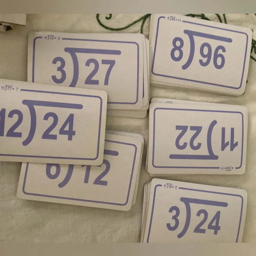 teaching tree division subtraction